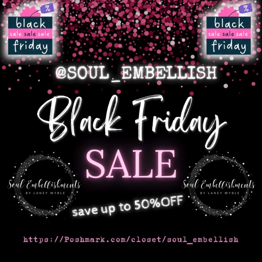 🖤 🆓🎁BLACK FRIDAY-WEEKEND SALE🖤
▪️🛒Closet Clear Out, HUGE SALE🛒▪️
FRI - MON